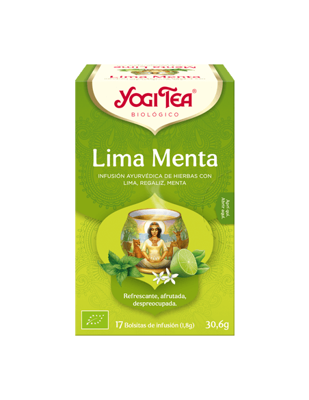 YOGI TEA LIMA MENTA 17 BOLSITAS