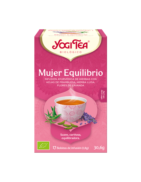 YOGI TEA MUJER EQUILIBRIO 17 BOLSITAS