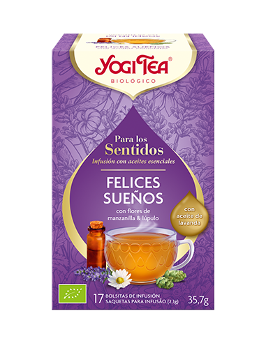 YOGI TEA PARA LOS SENTIDOS FELICES SUEÑOS 20...