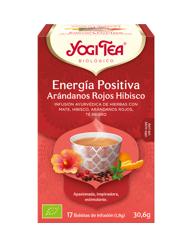 YOGI TEA ENERGIA POSITIVA 17 BOLSITAS