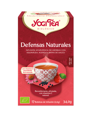 YOGI TEA DEFENSASN NATURALES 17 BOLSITAS