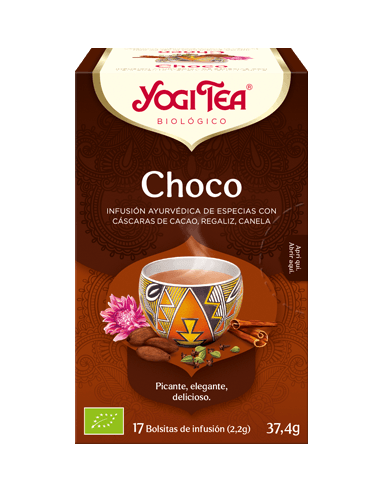 YOGI TEA CHOCO 17 BOLSITAS