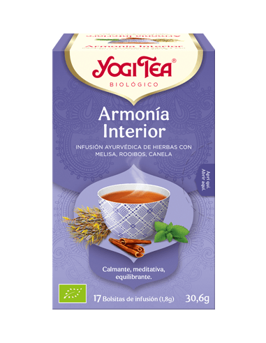 YOGI TEA ARMONIA INTERIOR 17 BOLSITAS