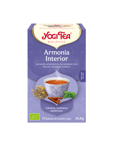 YOGI TEA ARMONIA INTERIOR 17 BOLSITAS