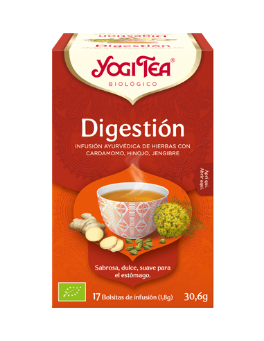 YOGA TEA DIGESTIÓN 17 BOLSITAS