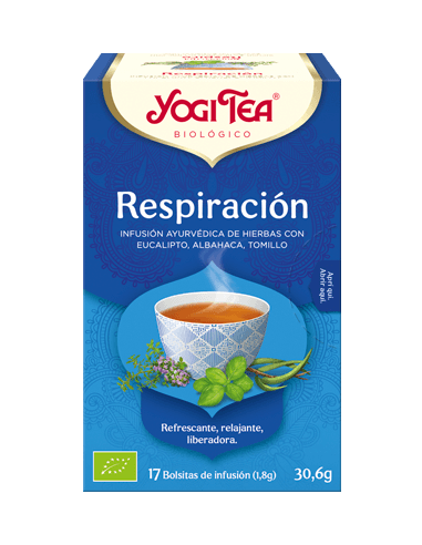 YOGI TEA RESPIRACIÓN 17 BOLSITAS