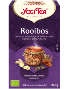 YOGI TEA ROOIBOS 17 BOLSITAS