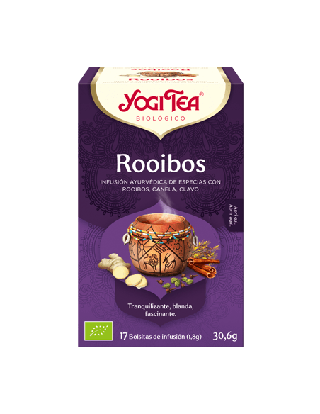 YOGI TEA ROOIBOS 17 BOLSITAS