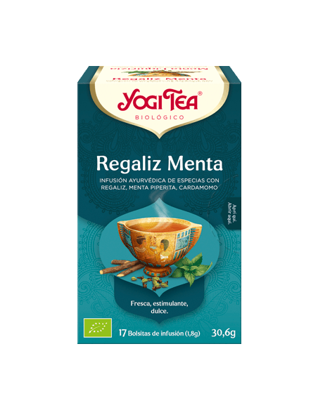 YOGITEA REGALIZ MENTA 17 BOLSITAS