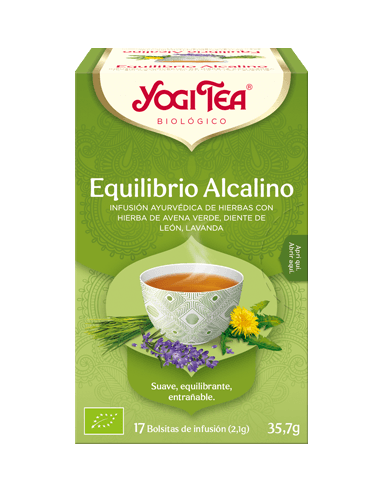 YOGITEA EQUILIBRIO ALCALINO 17 BOLSITAS