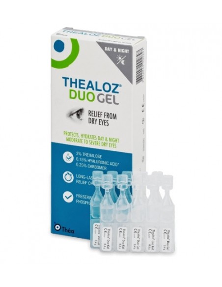 THEALOZ DUO GEL 0,4GR 30UNIDOS