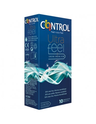 CONTROL ULTRAFEEL PRESERVATIVOS 10 UNIDADES