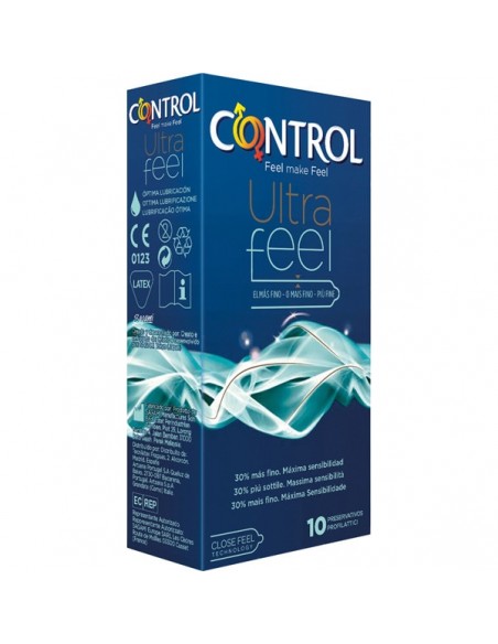 CONTROL ULTRAFEEL PRESERVATIVOS 10 UNIDADES