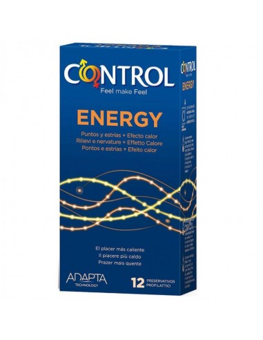 CONTROL ENERGY PRESERVATIVOS 12 UNIDADES