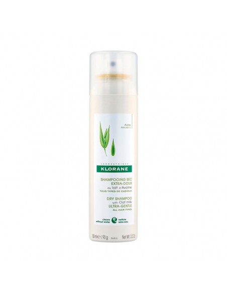 KLORANE CHAMPU SECO EXTRASUAVE AL EXTO DE AVENA 150 ML