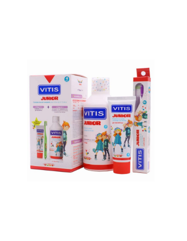 VITIS JUNIOR PACK PROMOPROCIONAL 1 COLUTORIO 50...