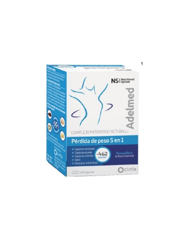 NS ADELMED 60 CAPSULAS