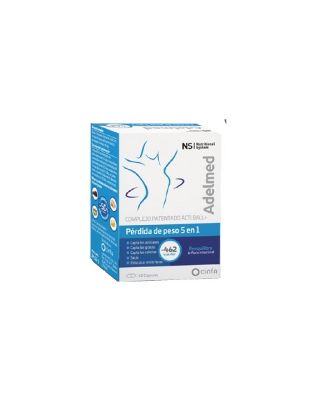 NS ADELMED 60 CAPSULAS