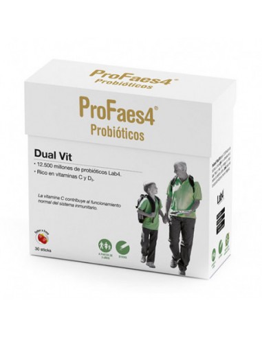PROFAES4 PROBIÓTICOS  DUAL-VIT 30 STICKS