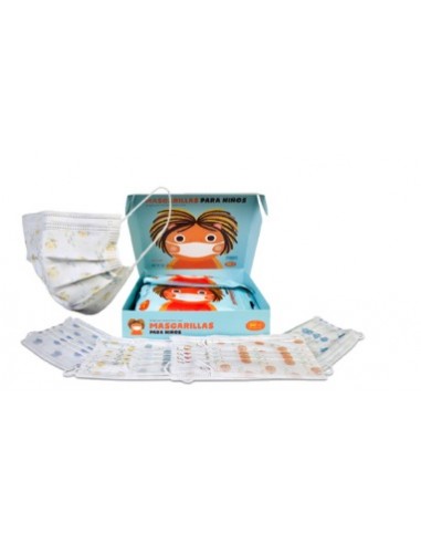 MASCARILLA QUIRURGICA INFANTIL PACK 10 U