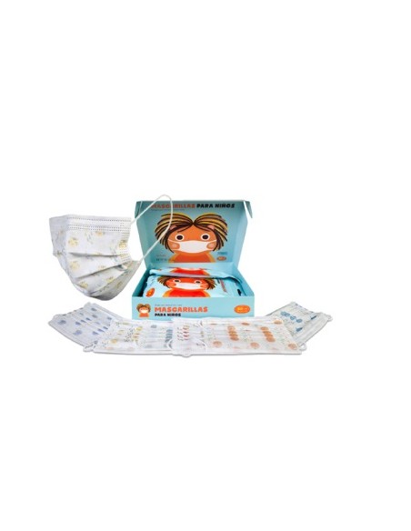 MASCARILLA QUIRURGICA INFANTIL PACK 10 U