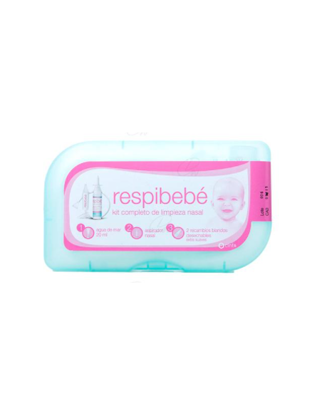 RESPIBEBE KIT COMPLETO ASPIRADOR NASAL BEBE