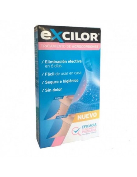 EXCILOR TRATAMIENTO ACROCORDONES 1 APLICADOR + 3 UNIDADES