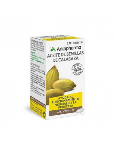 CALABAZA SEMILLAS ACEITE ARKOCAPS 50 CAPS