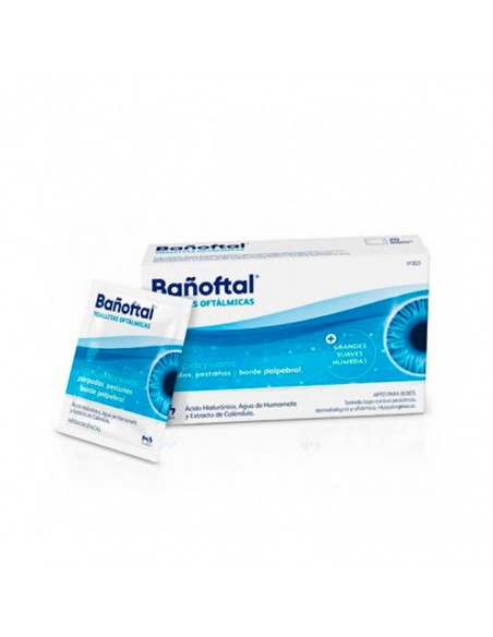 BAÑOFTAL TOALLITA OCULAR ESTÉRIL 20 UNIDADES