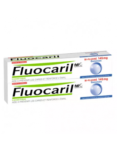 FLUOCARIL BI-FLUORE 145 MG ENCIAS 2 TUBOS 75 ML