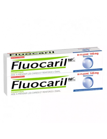 FLUOCARIL BI-FLUORE 145 MG ENCIAS 2 TUBOS 75 ML