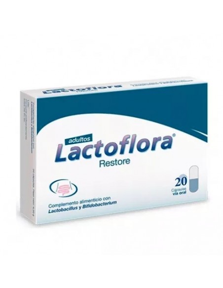 LACTOFLORA RESTORE 20 CÁPSULAS