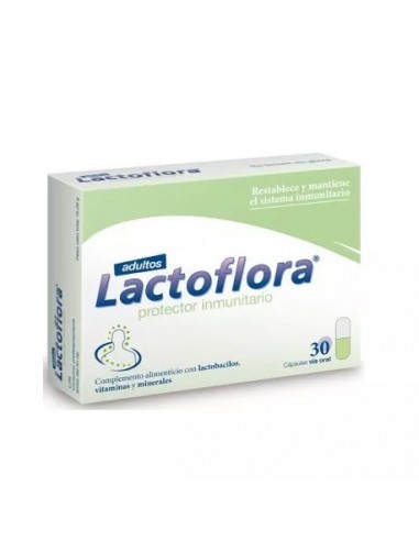 LACTOFLORA PROTECTOR INMUNITARIO 30 CÁPSULAS