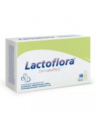 LACTOFLORA INMUNOPEQ 30 CÁPSULAS