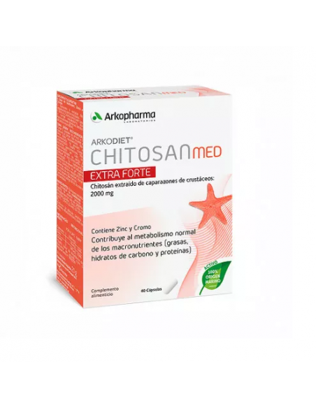 CHITOSAN EXTRA FORTE MED ARKODIET 500 MG 60 CÁPSULAS