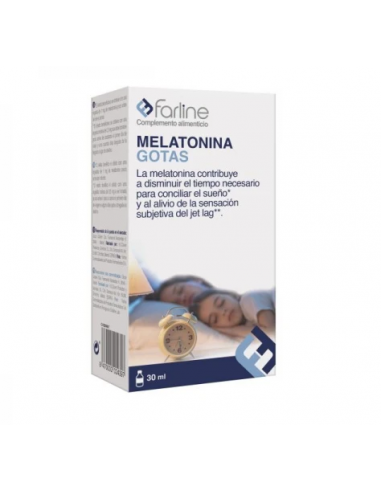FARLINE COMPLEMENTOS MELATONINA GOTAS 1 FRASCO...