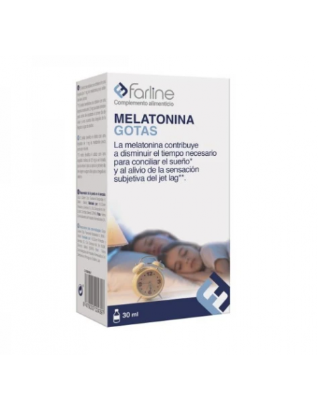FARLINE COMPLEMENTOS MELATONINA GOTAS 1 FRASCO 30 ML