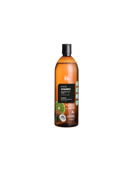 CHAMPÚ SIN SULAFTOS ACEITE DE SOJA Y COCO TH PHARMA TH NATURE 1L