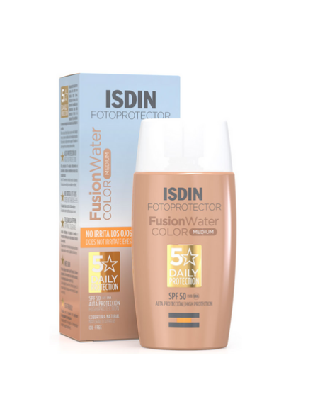 FOTOPROTECTOR ISDIN SPF 50 FUSION WATER COLOR 1 ENVASE 50 ML LIGHT