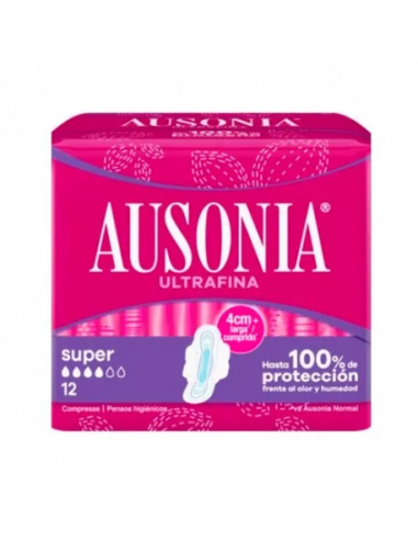 COMPRESAS HIGIENICAS FEMENINAS AUSONIA AIRDRY...