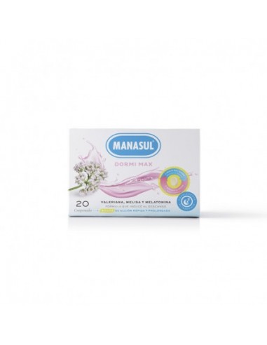 MANASUL DORMI MAX 20 COMPRIMIDOS