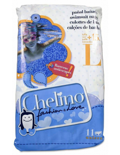 PAÑAL CHELINO FASHION & LOVE BAÑADOR INFANTIL T- L (15...
