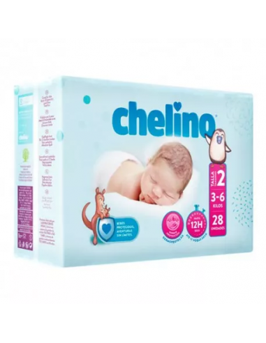PAÑAL CHELINO FASHION & LOVE  INFANTIL T- 2 (3...