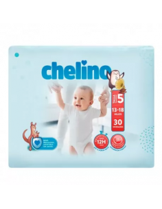 PAÑAL INFANTIL CHELINO FASHION & LOVE T- 5 (13 - 18 KG)...