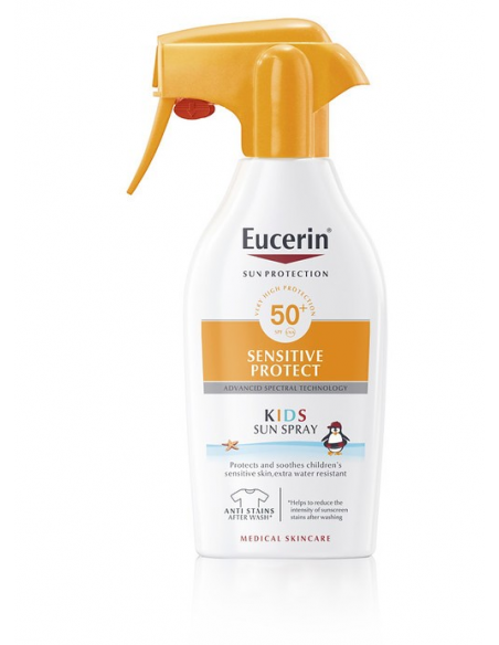 EUCERIN SUN PROTECTION 50+ SPRAY INFANTIL SENSITIVE PROTECT 1 ENVASE 300 ML