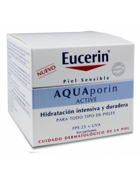 EUCERIN AQUAPORIN ACTIVE CREMA HIDRATANTE FPS 25+ UVA 1 ENVASE 50 ML