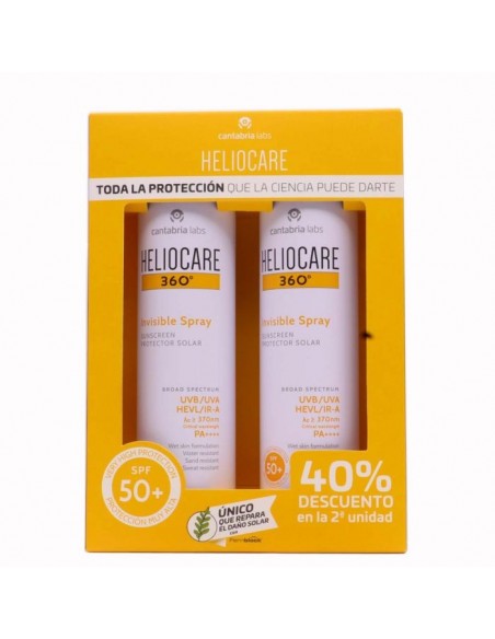 HELIOCARE DUPLO HELIOCARE 360 SPF 50 INVISIBLE SPRAY PROTECTOR SOLAR 200 ML