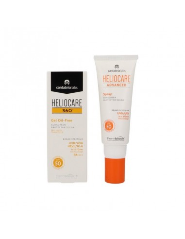 HELIOCARE PACK GEL OIL FREE 360º 50ML + 75ML...