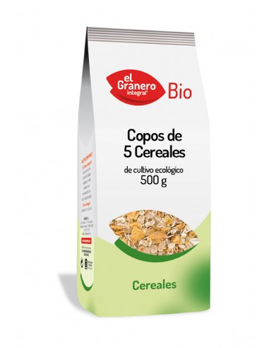 COPOS DE 5 CEREALES 500GR BIO EL GRANERO