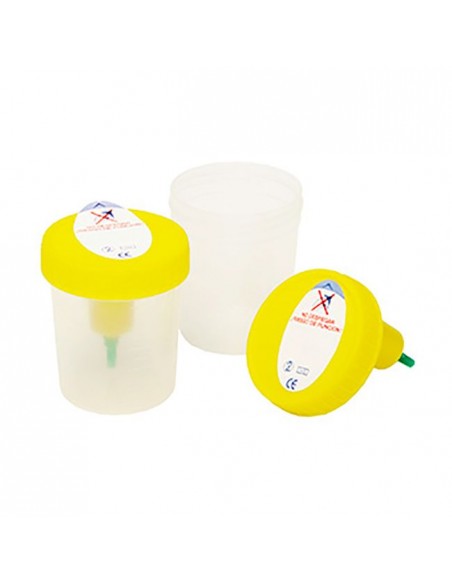 ENVASE RECOGIDA ORINA SISTEMA VACIO APOSAN 120 CC